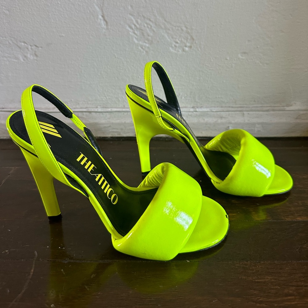 The Attico sling back pumps